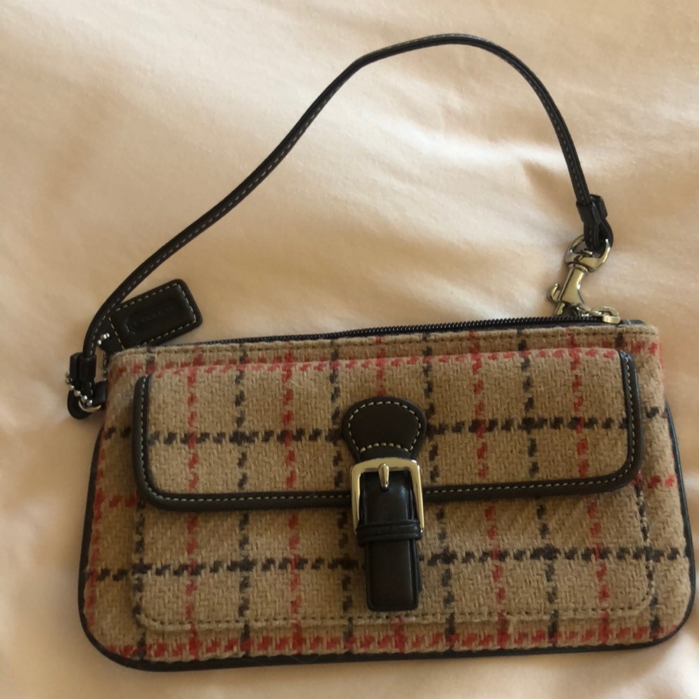 Coach wristlet bag